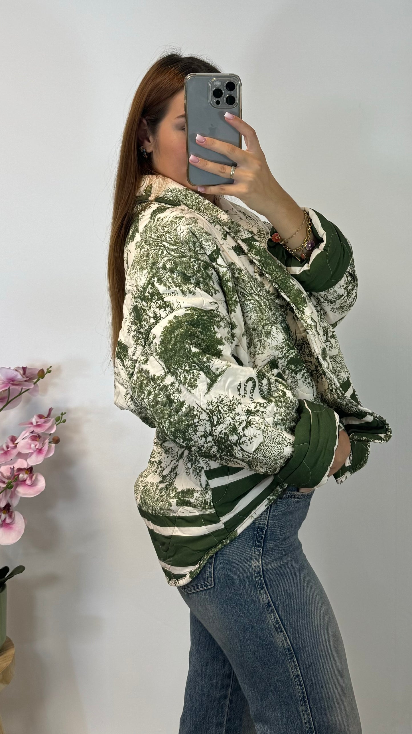 Veste éléphant Verte