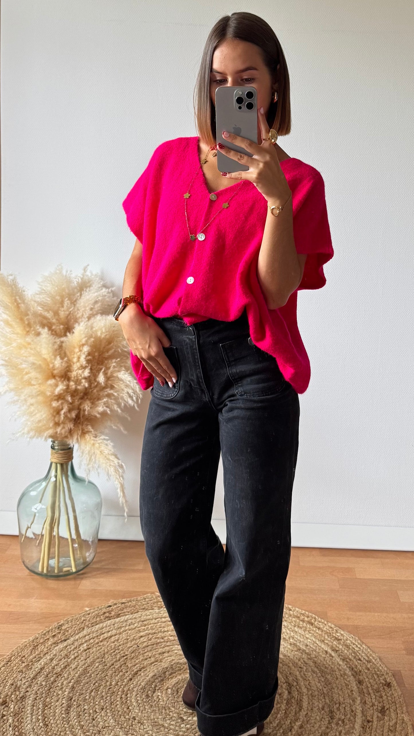 Pull Clarisse Fuchsia