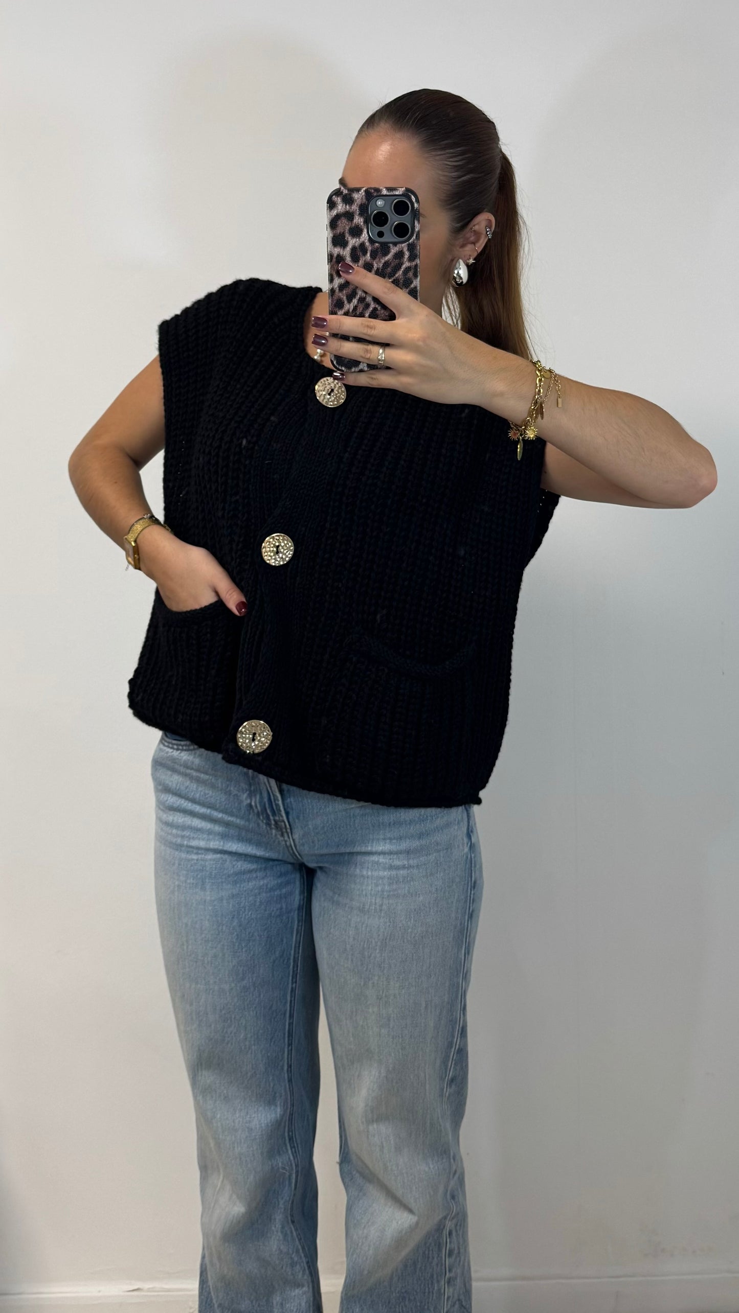 Gilet Laurianne Noir