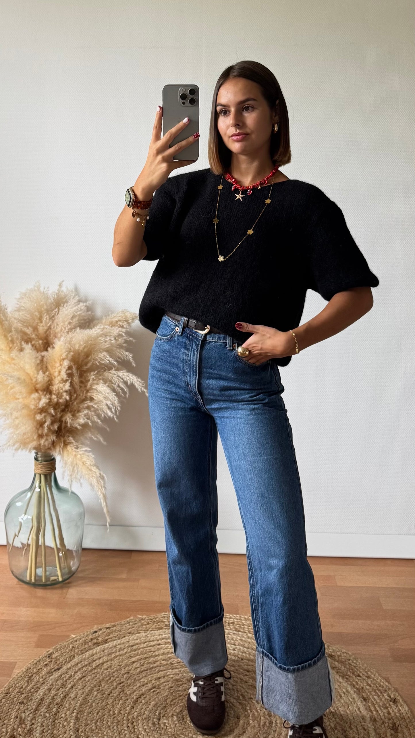 Pull Alpaga Noir