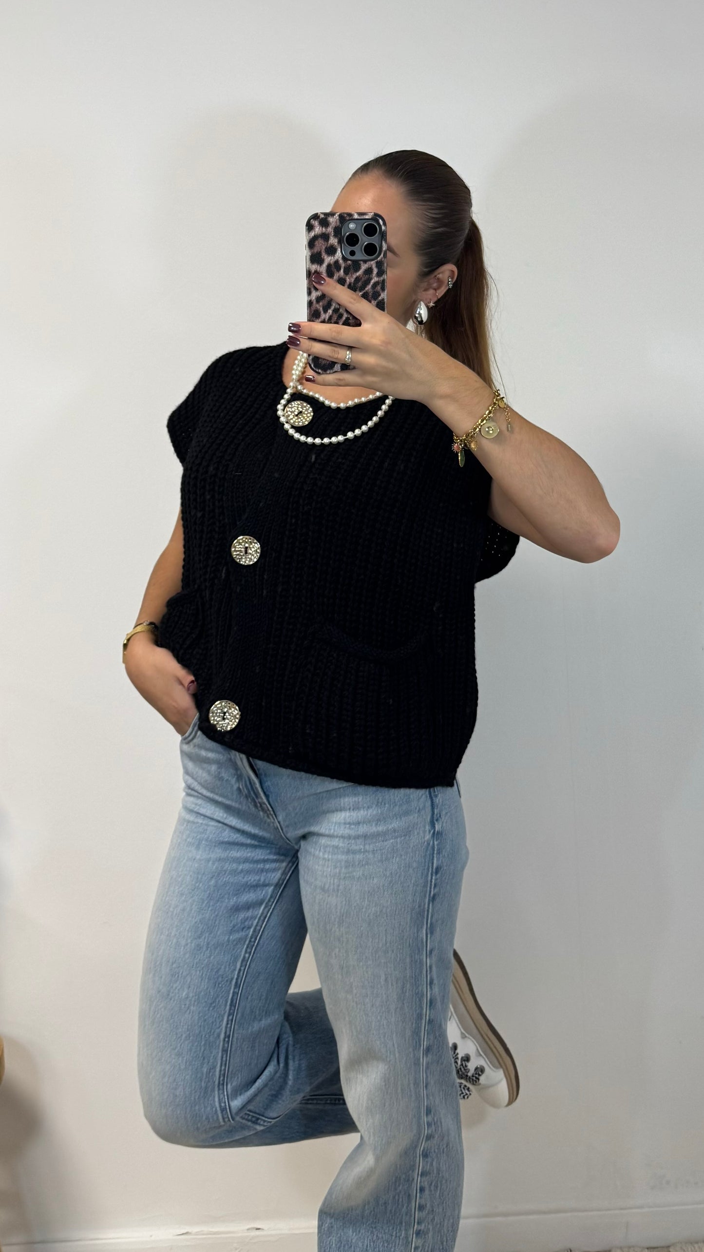 Gilet Laurianne Noir