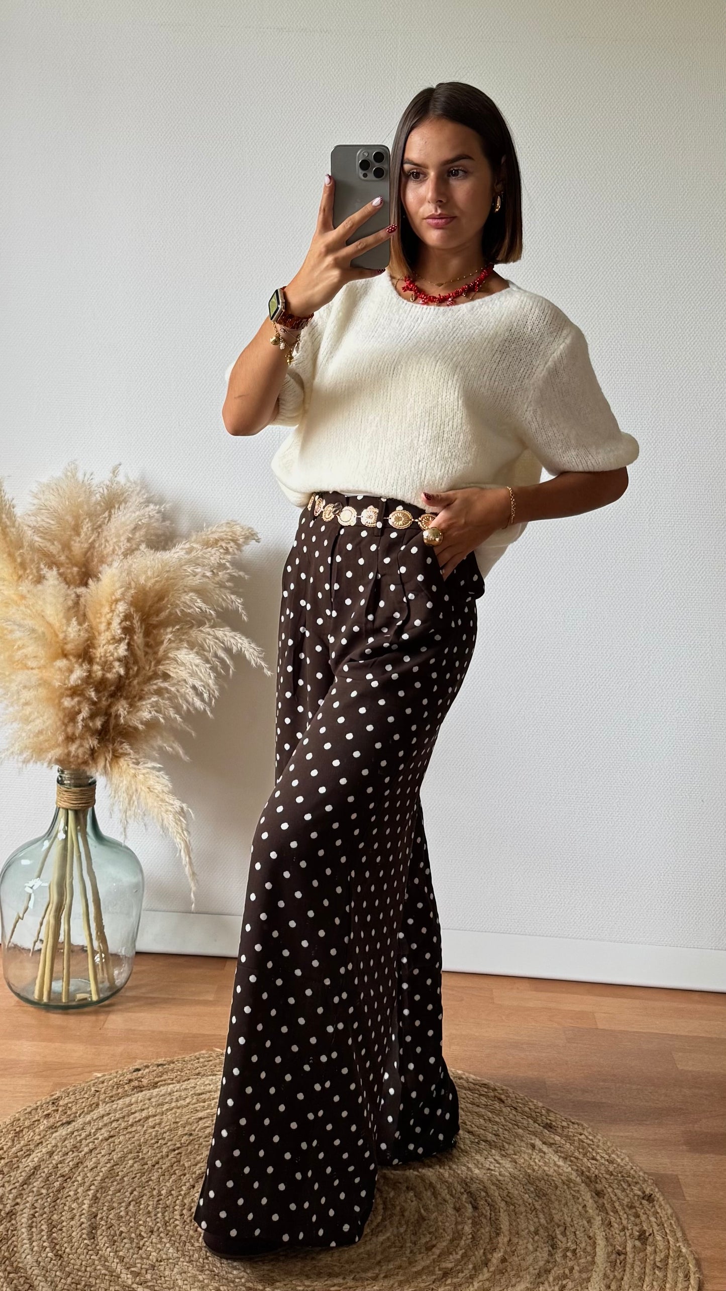 Pantalon à Pois