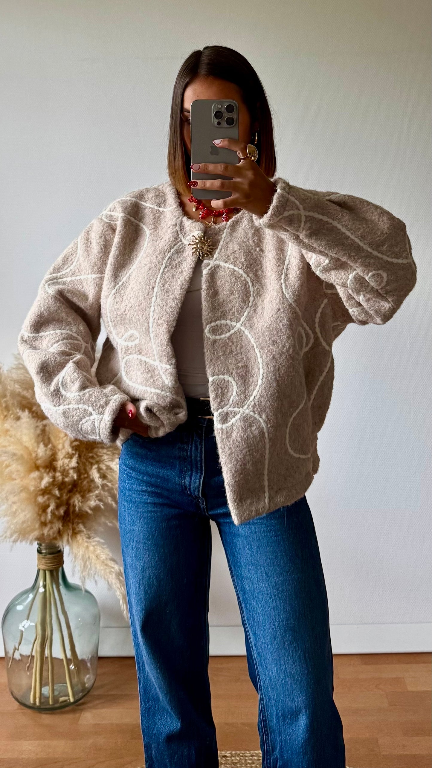 Veste Lize Beige