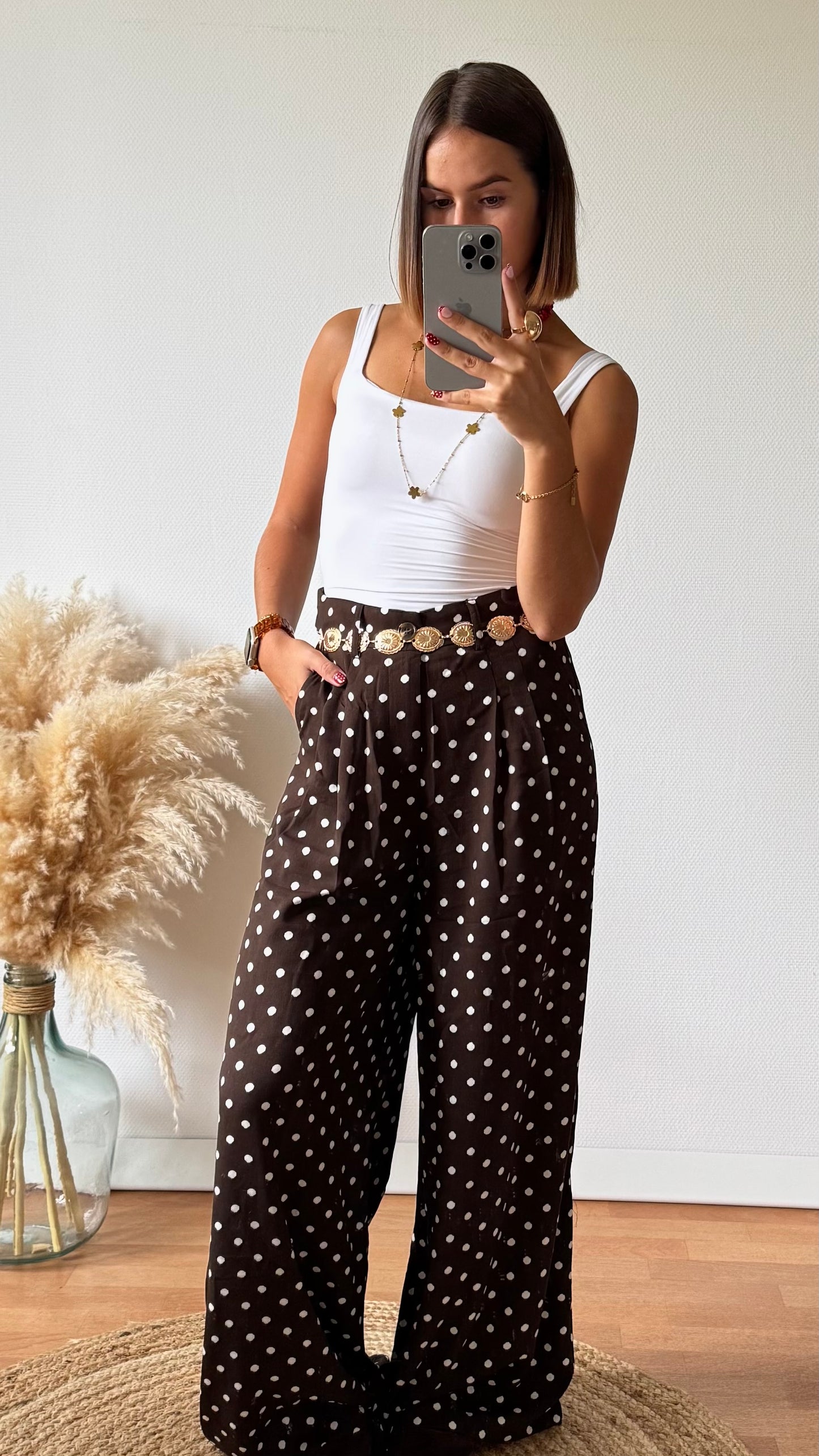 Pantalon à Pois