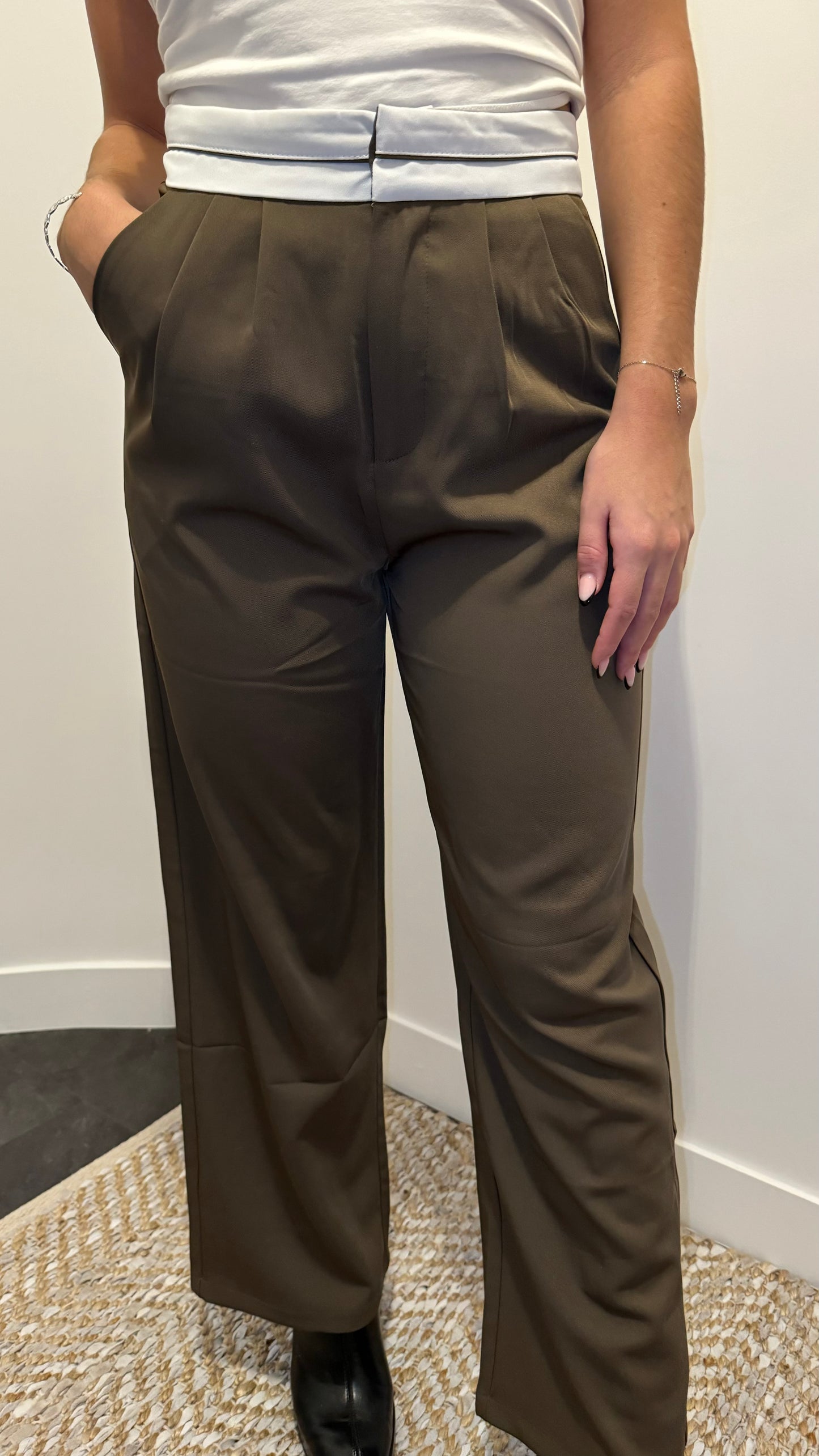 Pantalon Marron
