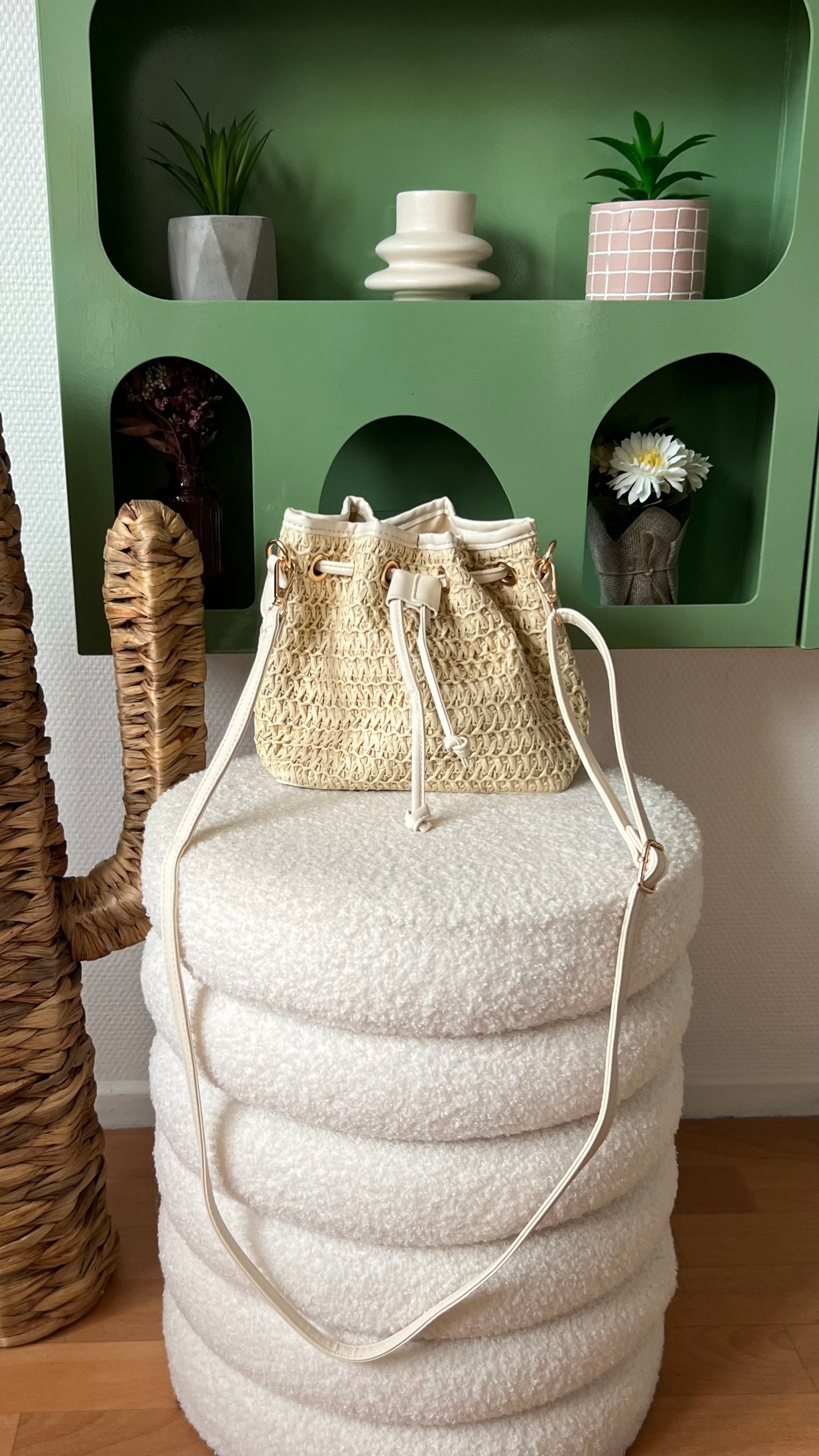 Bourse Beige