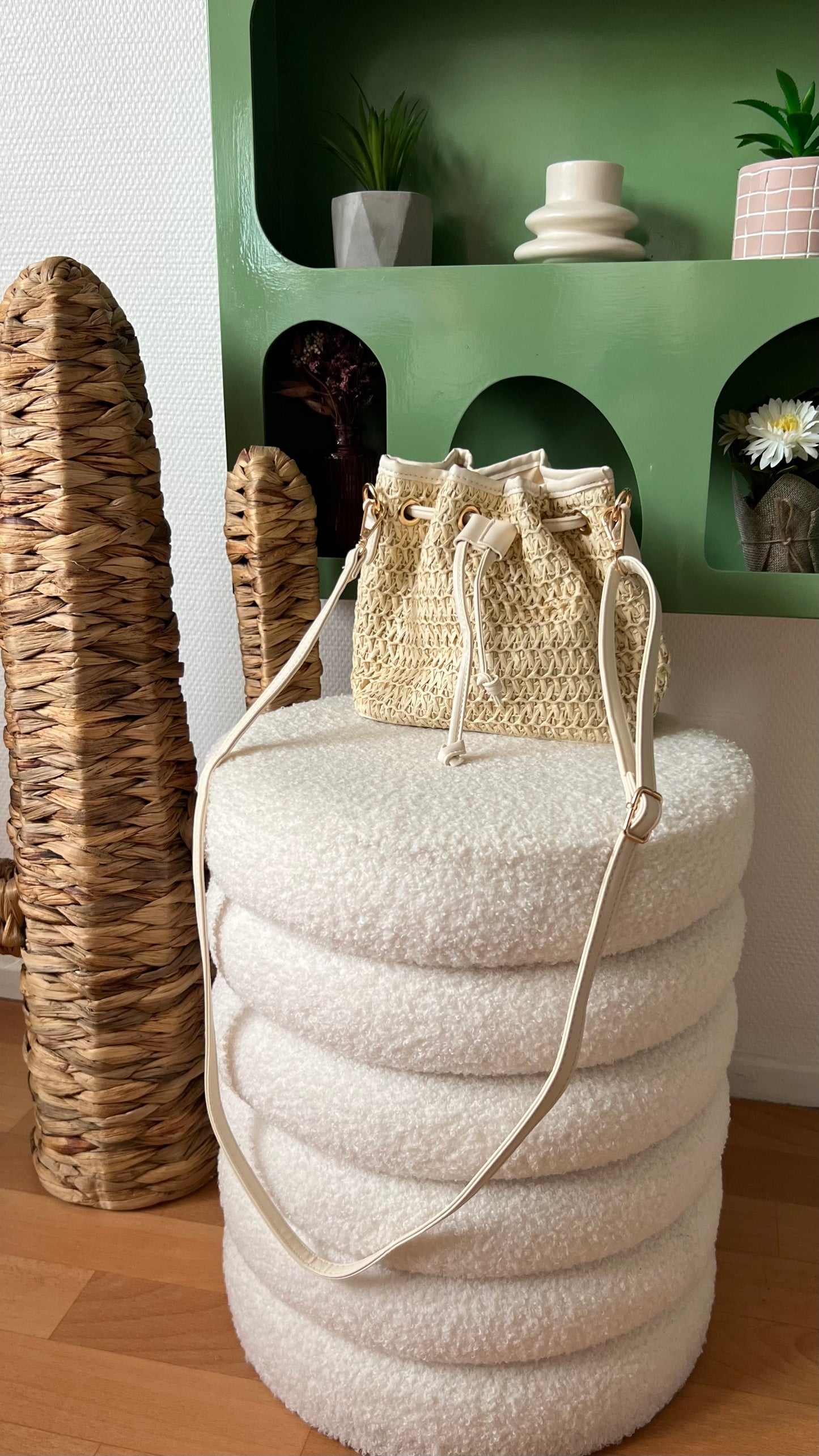 Bourse Beige
