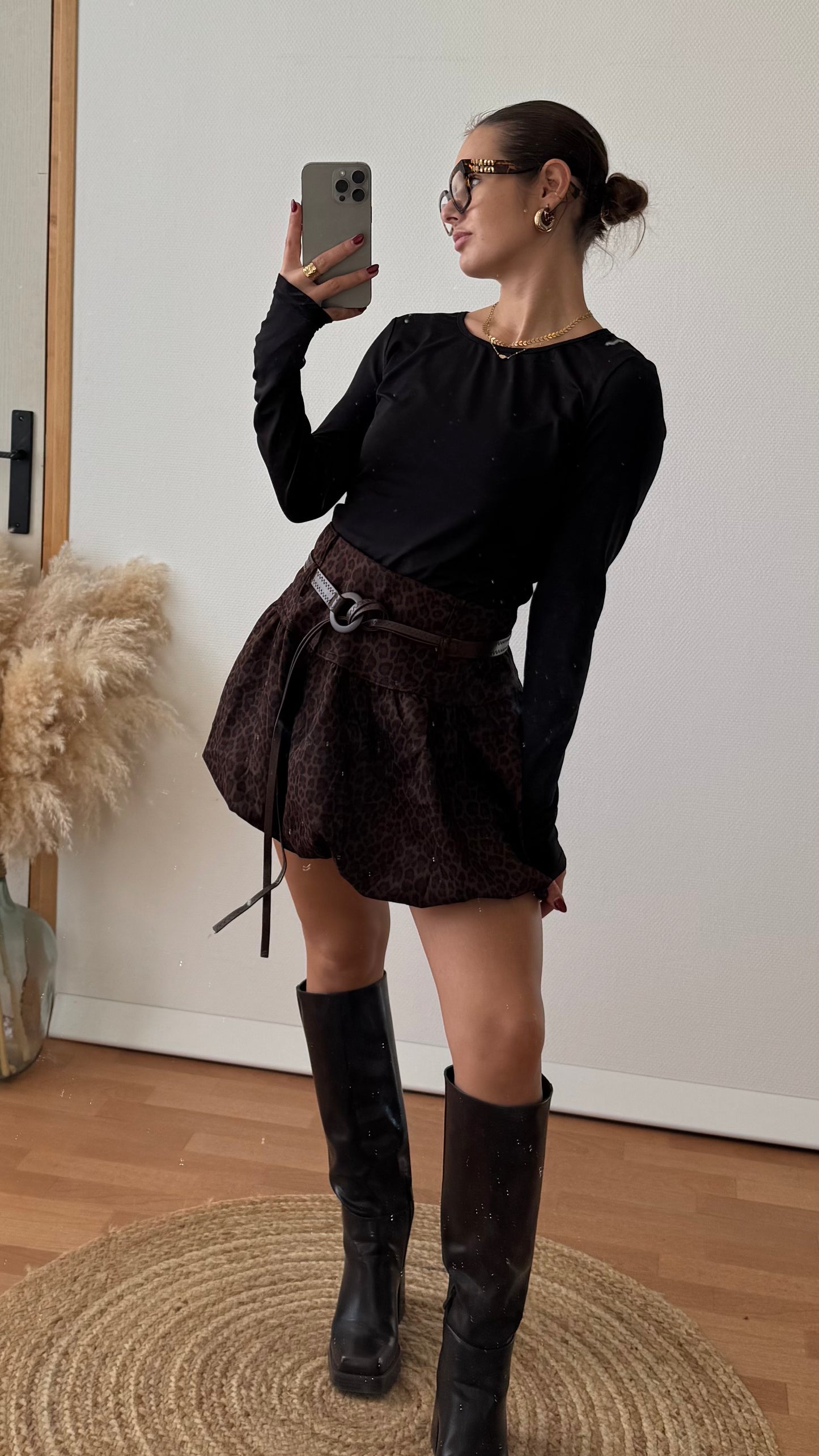 Jupe Bouffante Léopard