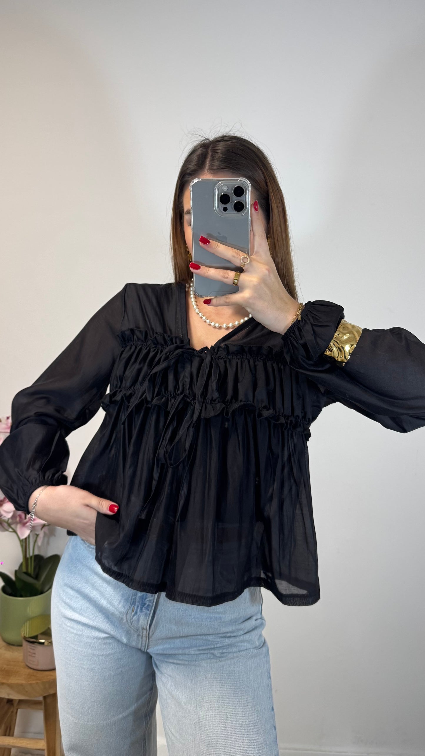 Blouse Tom Noir