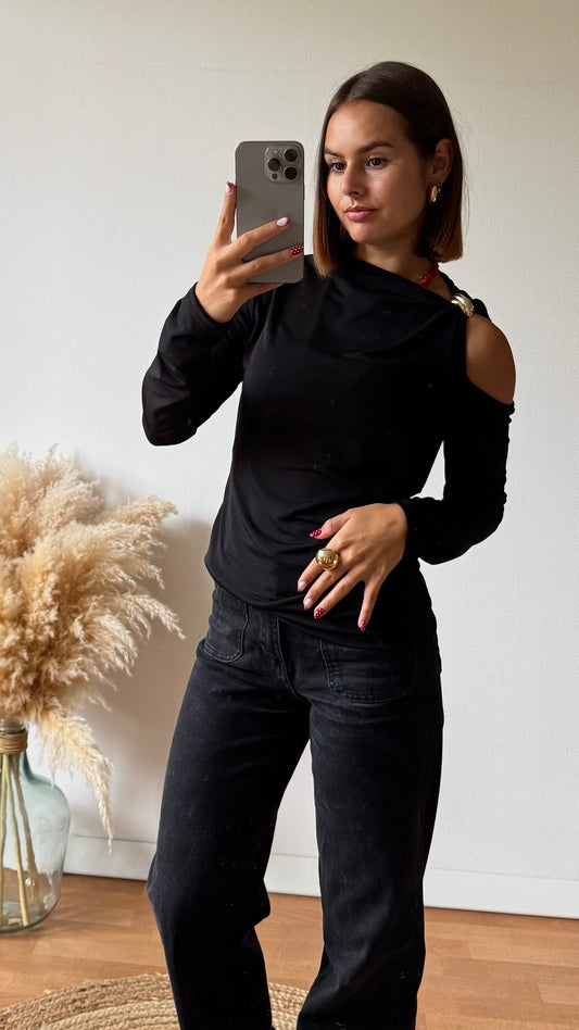 Top Loriane Noir