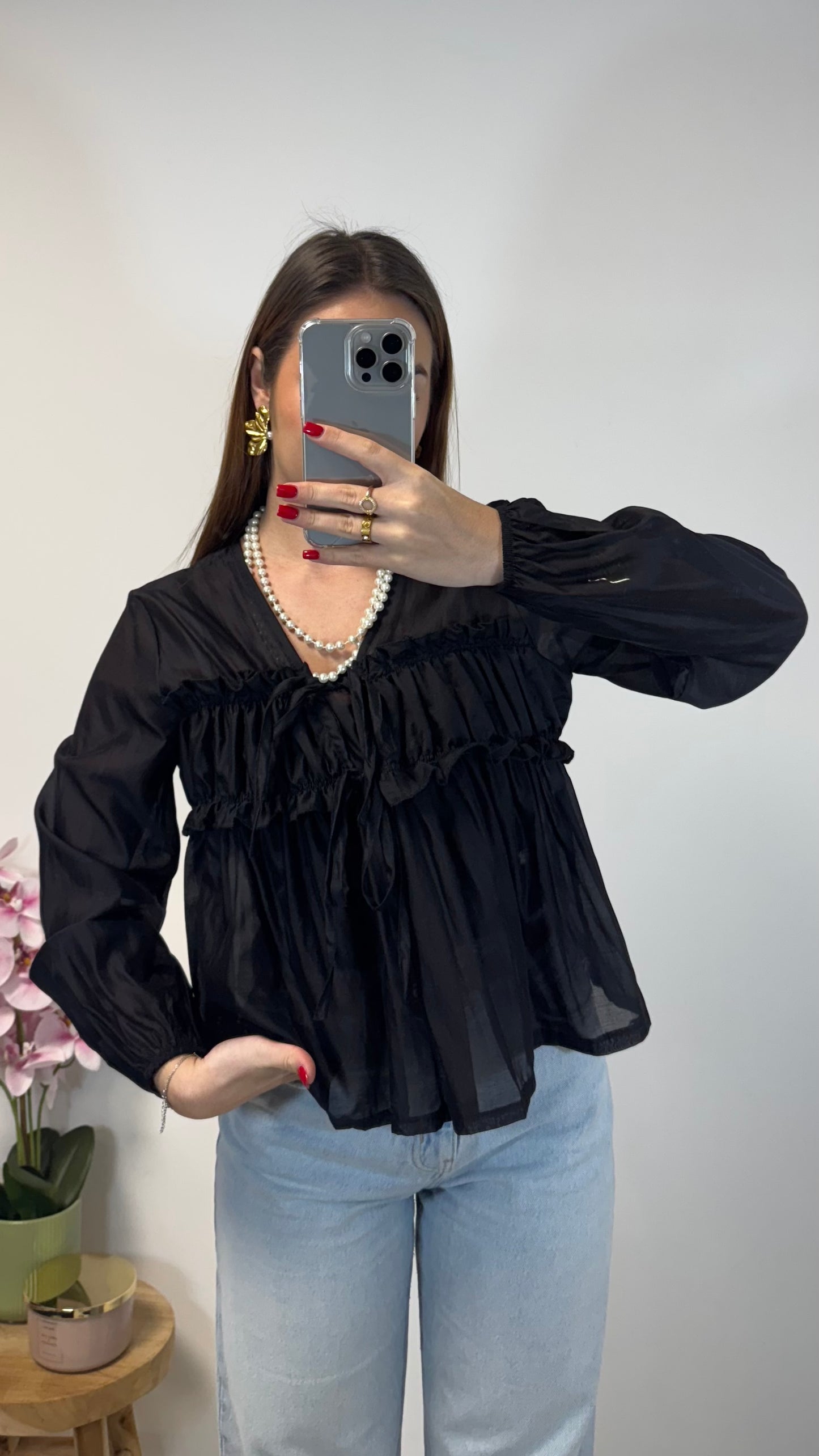 Blouse Tom Noir