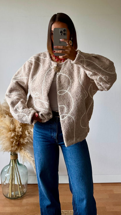 Veste Lize Beige