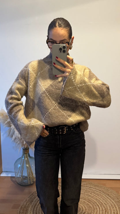 Pull Lilia Beige