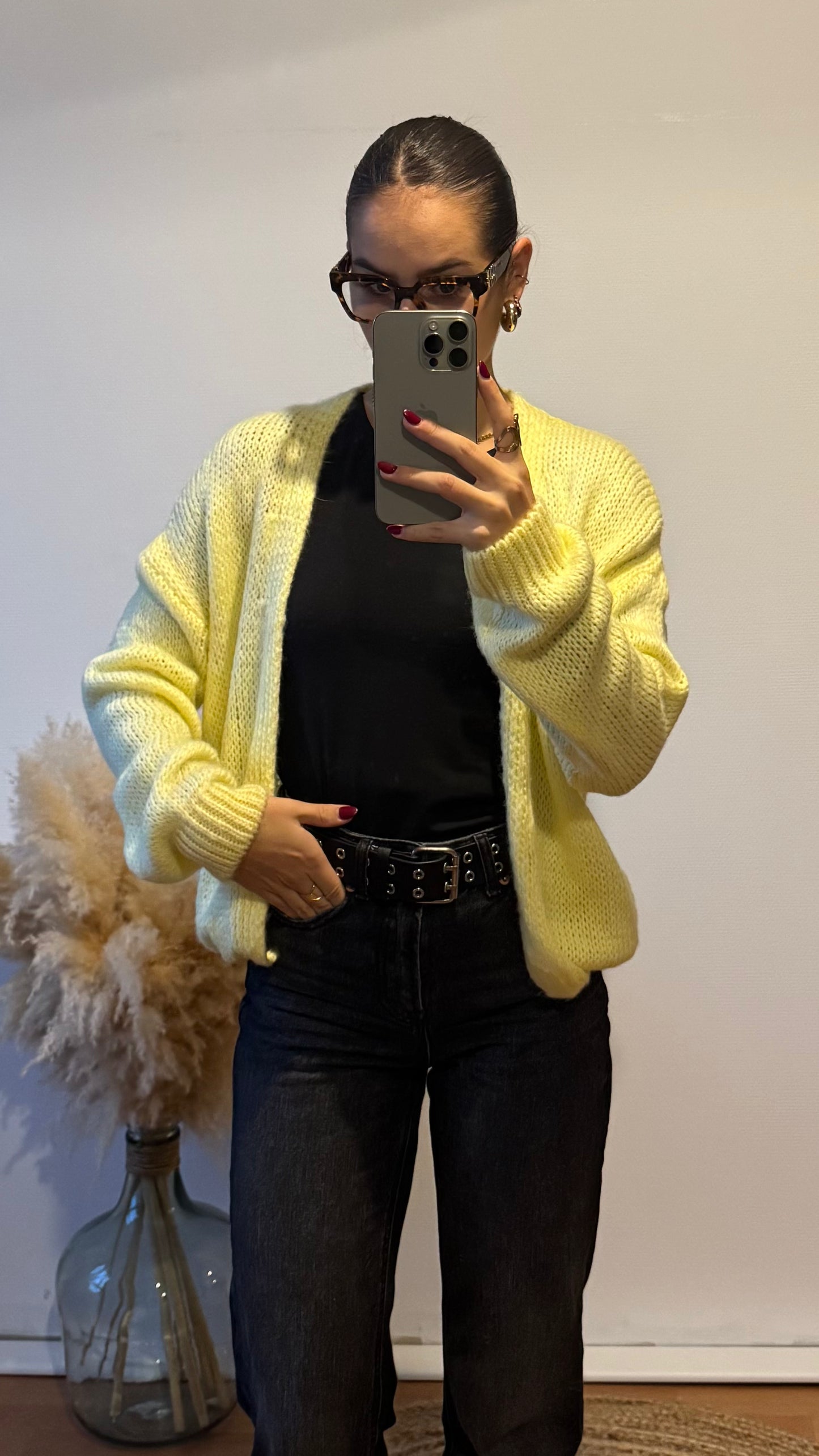 Gilet Anna Jaune