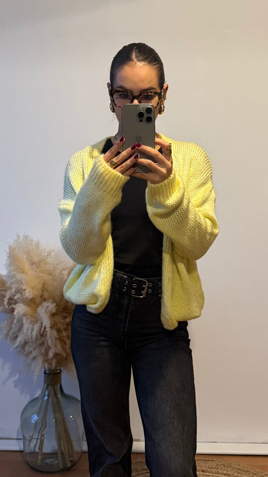 Gilet Anna Jaune